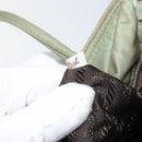 PRADA Tote Bag Nylon Khaki Auth 135309-22