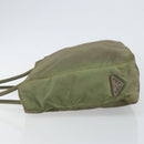 PRADA Tote Bag Nylon Khaki Auth 135309-4