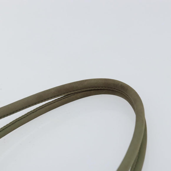 PRADA Tote Bag Nylon Khaki Auth 135309