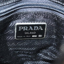 PRADA Chain Shoulder Bag Suede Beige Gold Auth 135314-20