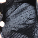 PRADA Chain Shoulder Bag Suede Beige Gold Auth 135314-11