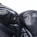 Miu Miu Hand Bag Leather Black Silver Auth 135325-19