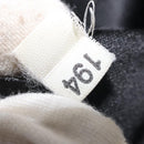 Miu Miu Hand Bag Leather Black Silver Auth 135325-12