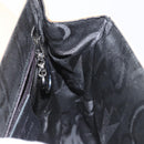 Salvatore Ferragamo Gancini Shoulder Bag Leather Brown Silver Auth 135337-20