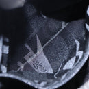 Salvatore Ferragamo Gancini Hand Bag Leather Black Silver Auth 135346-21