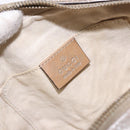 GUCCI Micro GG Canvas Guccissima Shoulder Bag Leather Silver 309538 Auth 135358-15