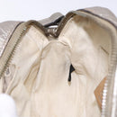 GUCCI Micro GG Canvas Guccissima Shoulder Bag Leather Silver 309538 Auth 135358-18