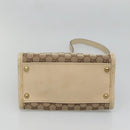 GUCCI GG Canvas Shoulder Bag Beige Gold 110292 Auth 135360-5