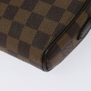 LOUIS VUITTON Damier Ebene Pochette Ipanema Shoulder Bag N51296 LV Auth 135361-9