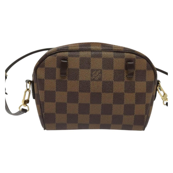 LOUIS VUITTON Damier Ebene Pochette Ipanema Shoulder Bag N51296 LV Auth 135361