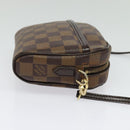 LOUIS VUITTON Damier Ebene Pochette Ipanema Shoulder Bag N51296 LV Auth 135361-4