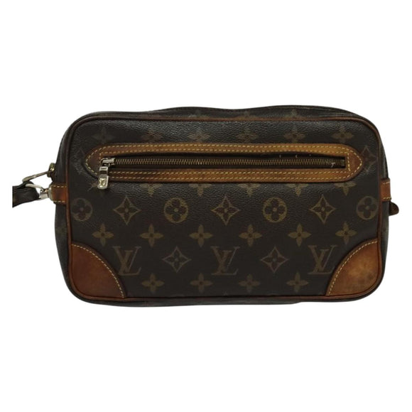 LOUIS VUITTON Monogram Marly Dragonne GM Clutch Bag M51825 LV Auth 135362