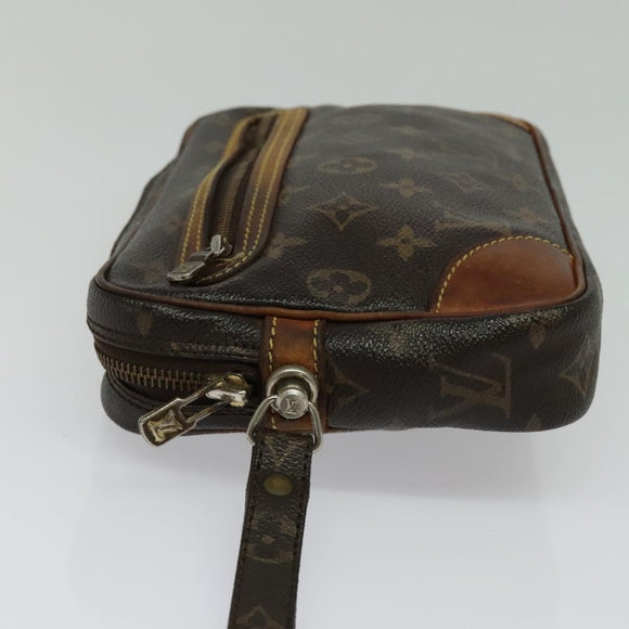 LOUIS VUITTON Monogram Marly Dragonne GM Clutch Bag M51825 LV Auth 135362