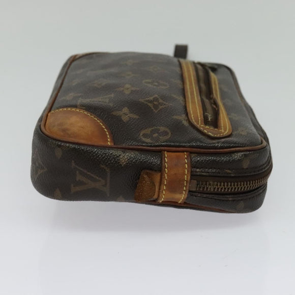 LOUIS VUITTON Monogram Marly Dragonne GM Clutch Bag M51825 LV Auth 135362