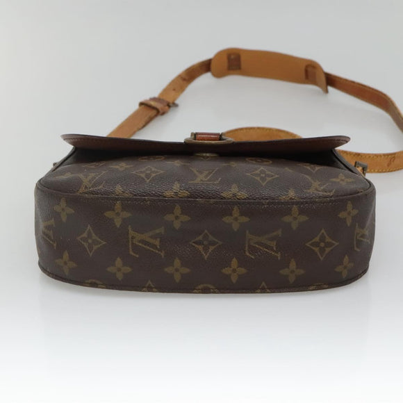 LOUIS VUITTON Monogram Saint Cloud GM Umhängetasche M51242 LV Auth 135364