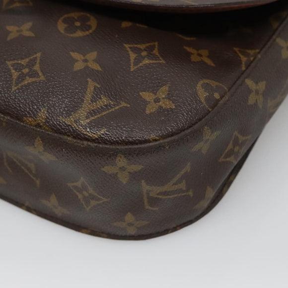 LOUIS VUITTON Monogram Saint Cloud GM Umhängetasche M51242 LV Auth 135364