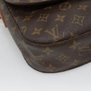 LOUIS VUITTON Monogram Saint Cloud GM Umhängetasche M51242 LV Auth 135364-16