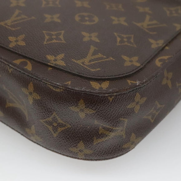 LOUIS VUITTON Monogram Saint Cloud GM Umhängetasche M51242 LV Auth 135364