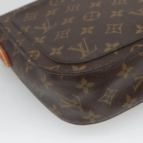 LOUIS VUITTON Monogram Saint Cloud GM Shoulder Bag M51242 LV Auth 135364