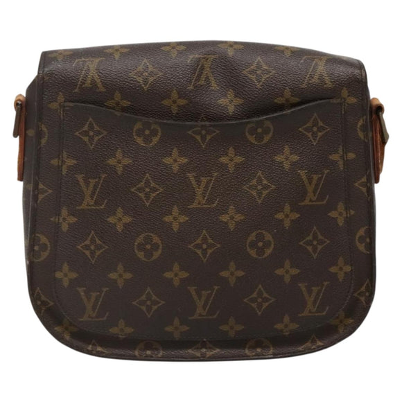 LOUIS VUITTON Monogram Saint Cloud GM Shoulder Bag M51242 LV Auth 135364