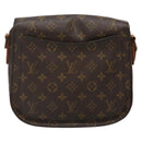 LOUIS VUITTON Monogram Saint Cloud GM Umhängetasche M51242 LV Auth 135364-2