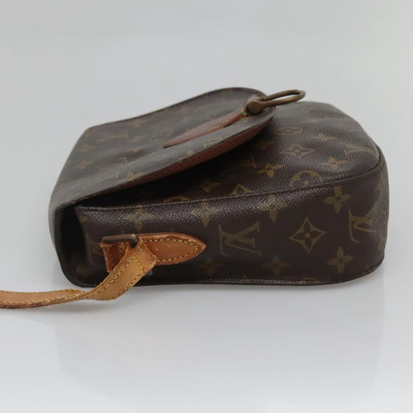 LOUIS VUITTON Monogram Saint Cloud GM Umhängetasche M51242 LV Auth 135364