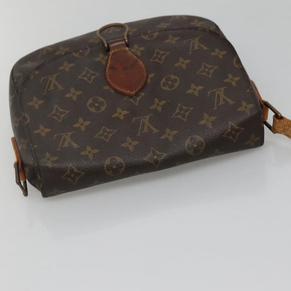 LOUIS VUITTON Monogram Saint Cloud GM Umhängetasche M51242 LV Auth 135364