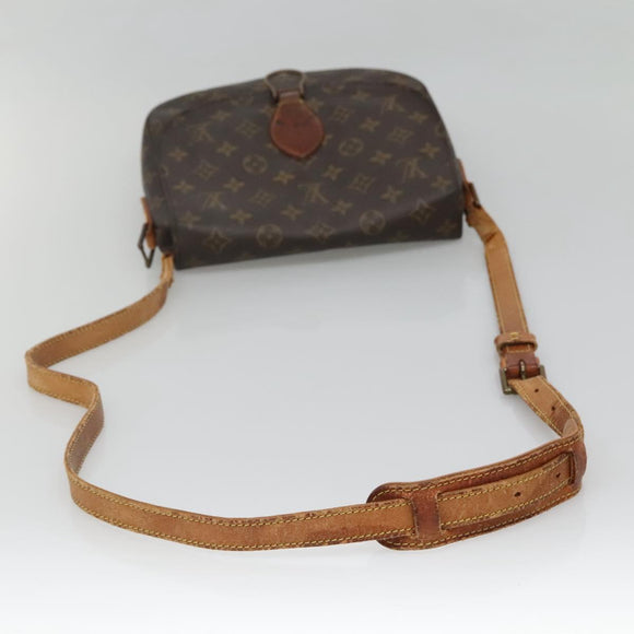 LOUIS VUITTON Monogram Saint Cloud GM Shoulder Bag M51242 LV Auth 135364