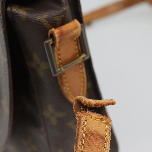 LOUIS VUITTON Monogram Saint Cloud GM Umhängetasche M51242 LV Auth 135364