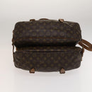 LOUIS VUITTON Monogram Saumur 43 Shoulder Bag M42252 LV Auth 135367-6
