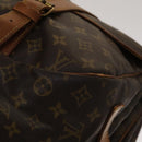 LOUIS VUITTON Monogram Saumur 43 Shoulder Bag M42252 LV Auth 135367-15