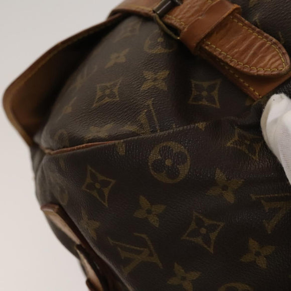 LOUIS VUITTON Monogram Saumur 43 Shoulder Bag M42252 LV Auth 135367