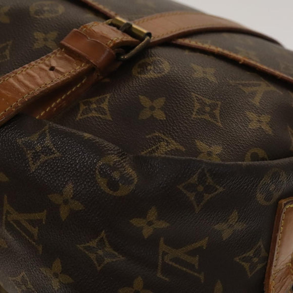 LOUIS VUITTON Monogram Saumur 43 Shoulder Bag M42252 LV Auth 135367