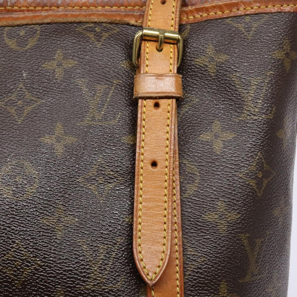 LOUIS VUITTON Monogram Bucket GM Shoulder Bag M42236 LV Auth 135369