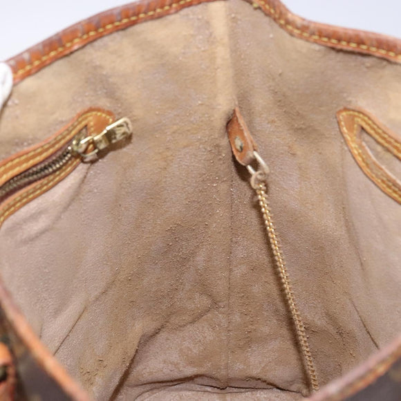 LOUIS VUITTON Monogram Bucket GM Shoulder Bag M42236 LV Auth 135369