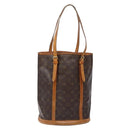 LOUIS VUITTON Monogram Bucket GM Shoulder Bag M42236 LV Auth 135369-13