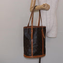 LOUIS VUITTON Monogram Bucket GM Shoulder Bag M42236 LV Auth 135369-23