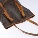LOUIS VUITTON Monogram Bucket GM Shoulder Bag M42236 LV Auth 135369-6
