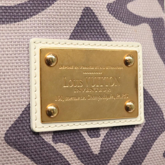 LOUIS VUITTON Cruise line Taicienne PM Bag Canvas Lila M95680 LV Auth 135371