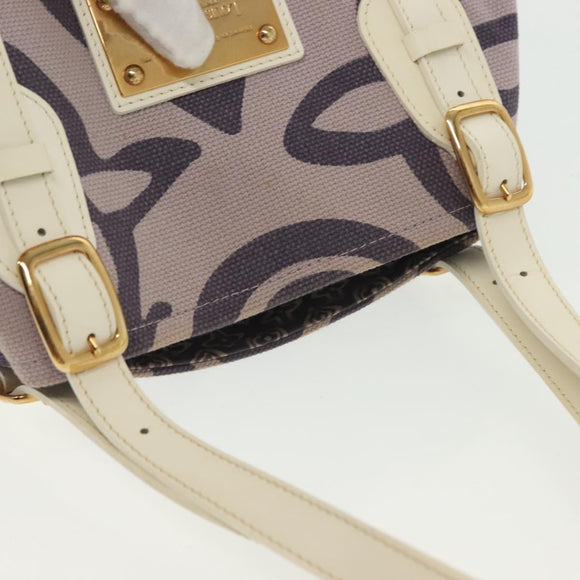 LOUIS VUITTON Cruise line Taicienne PM Bag Canvas Lila M95680 LV Auth 135371