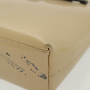 GUCCI Hand Bag Patent leather Beige 000 2058 0558 0 Auth 135372-13