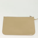 GUCCI Hand Bag Patent leather Beige 000 2058 0558 0 Auth 135372-21