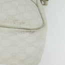 GUCCI GG Supreme Hand Bag PVC White Gold 189898 Auth 135379-10