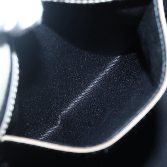 GUCCI GG Supreme Hand Bag PVC White Gold 189898 Auth 135379