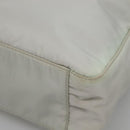 PRADA Tote Bag Nylon Gray Silver Auth 135382-14