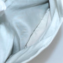 PRADA Tote Bag Nylon Gray Silver Auth 135382-23