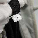 PRADA Tote Bag Nylon Gray Silver Auth 135382-12