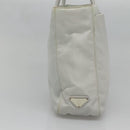 PRADA Tote Bag Nylon Gray Silver Auth 135382-3