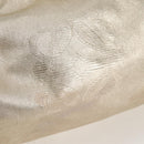 LOEWE Nappa Aire Anagram Hand Bag Leather Gold Auth 135386-17