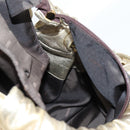 LOEWE Nappa Aire Anagram Hand Bag Leather Gold Auth 135386-19